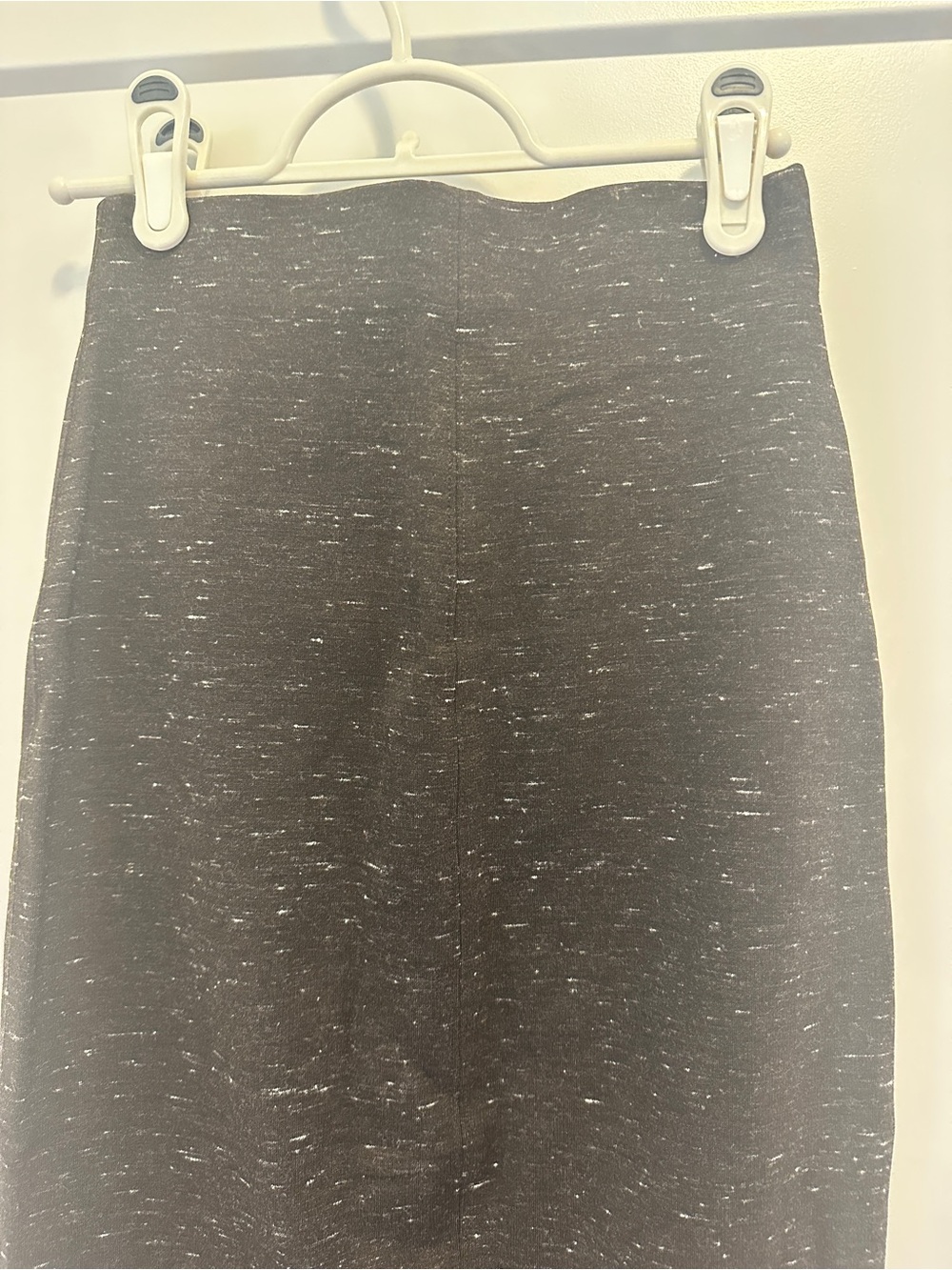 Aritzia Wilfred Heathered Black Pencil Skirt With Front Slit Size XXS Women’s - Picture 7 of 11